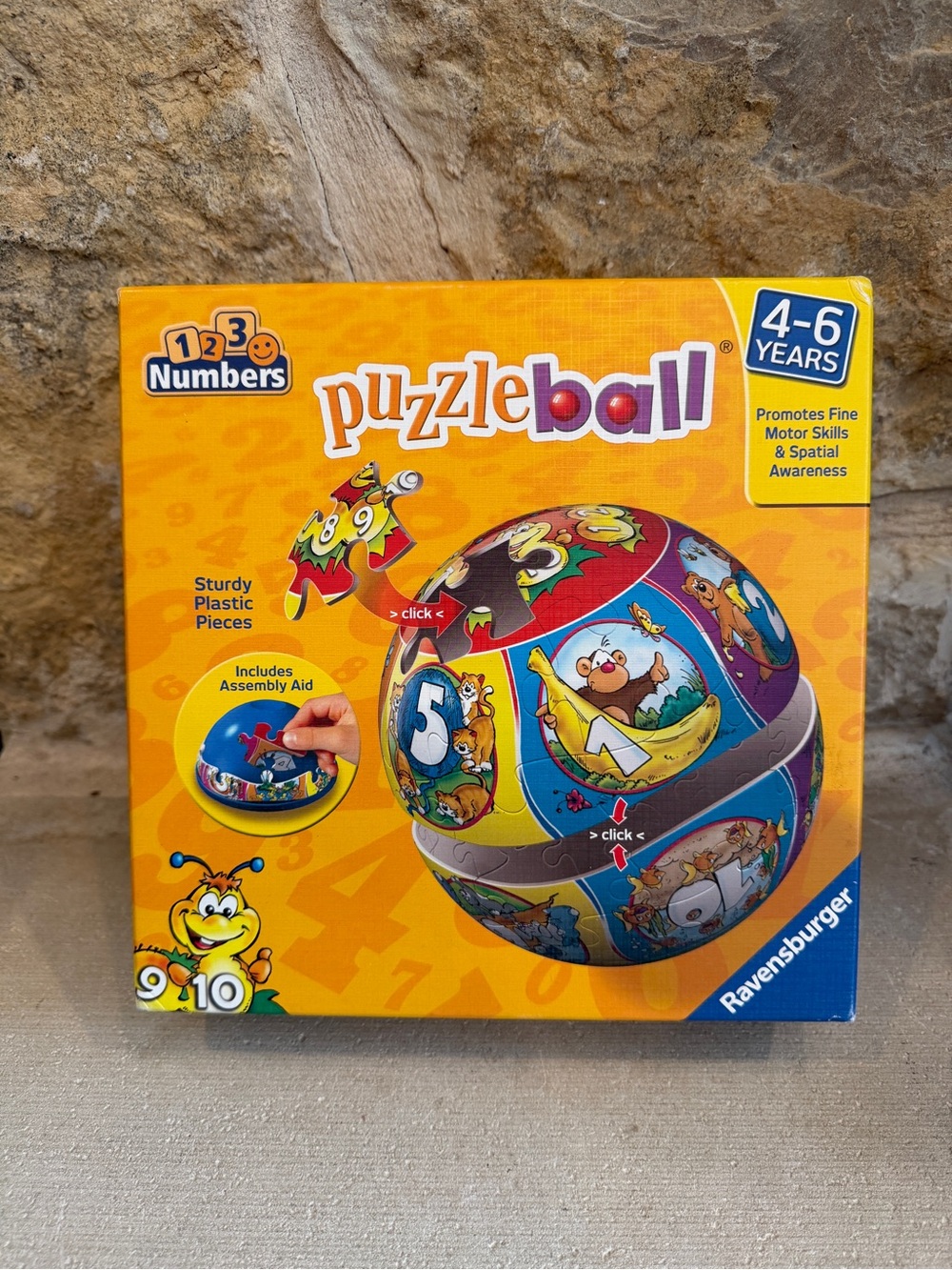 Ravensburger Puzzleball Numbers 24 pieces plastic